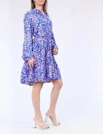 Rochie scurta Vero Moda, albastru/roz Albastru