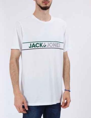 
						Tricou Jack&Jones, alb