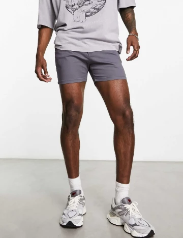 Pantaloni scurti ASOS, mov