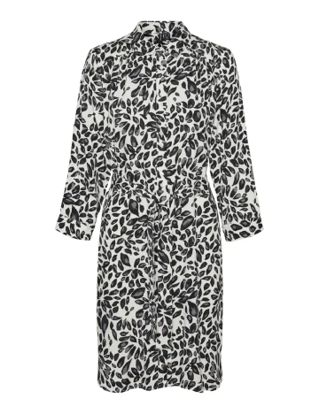 Rochie scurta Vero Moda, alb/negru