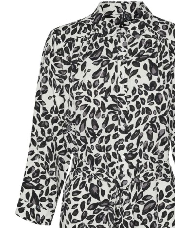 Rochie scurta Vero Moda, alb/negru