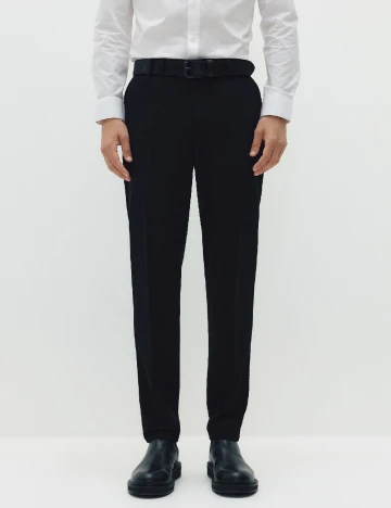 Pantaloni Reserved, negru