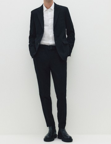 Pantaloni Reserved, negru