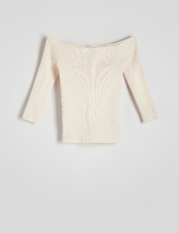 Bluza Reserved, ecru