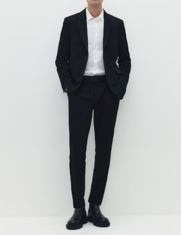 Sacou Reserved, negru