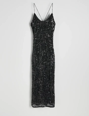 Rochie medie Reserved, negru
