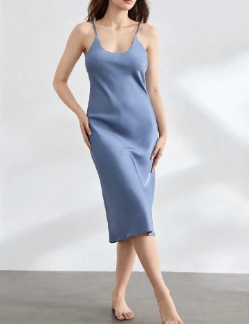 Rochie de noapte SHEIN, albastru