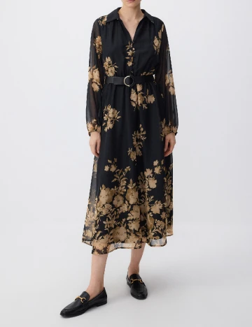 Rochie medie Reserved, negru