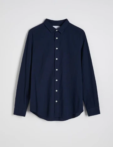 Camasa Reserved, bleumarin Albastru