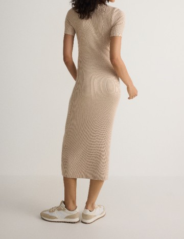 Rochie medie Reserved, crem