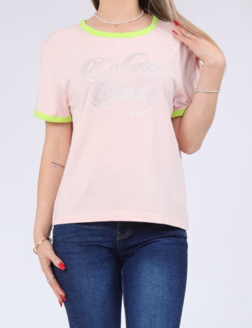 
						Tricou COLLUSION, roz