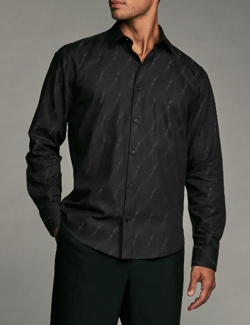 
						Camasa Topman, negru