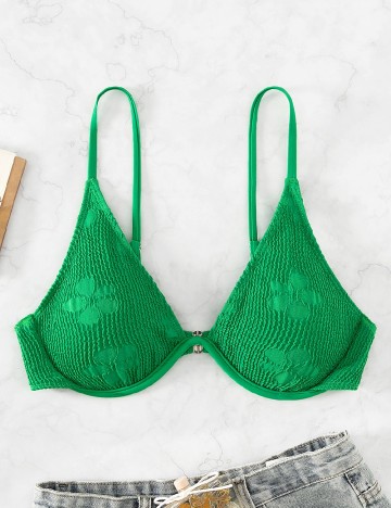 
						Sutien de baie SHEIN, verde