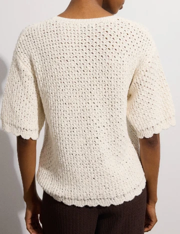 Bluza Reserved, ecru