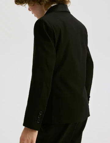 Sacou Reserved, negru Negru