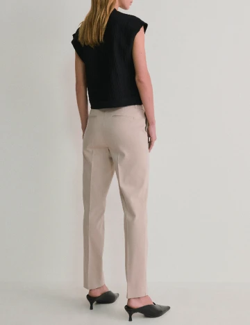 Pantaloni Reserved, bej Crem