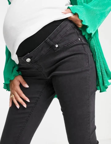 Blugi Asos Maternity, negru Negru