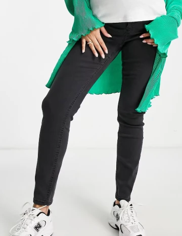 Blugi Asos Maternity, negru Negru