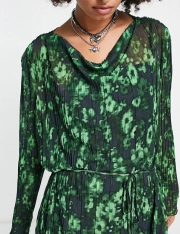 Rochie lunga Edited, verde Verde