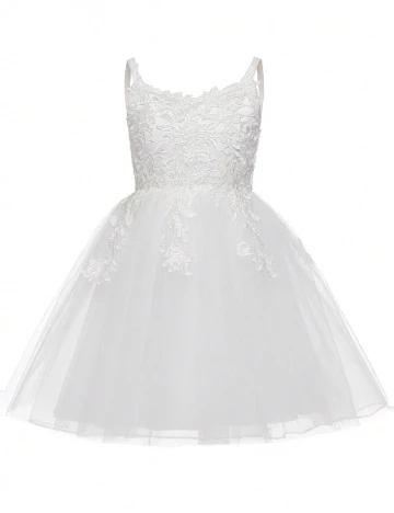 Rochie Shein Kids, alb