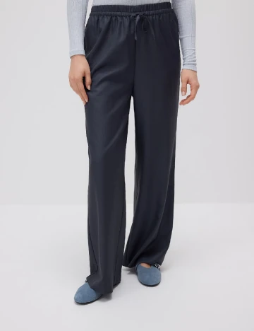 Pantaloni Reserved, gri petrol