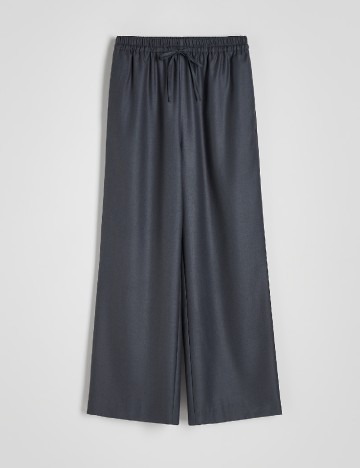Pantaloni Reserved, gri petrol