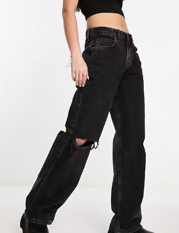 
						Blugi ASOS, negru