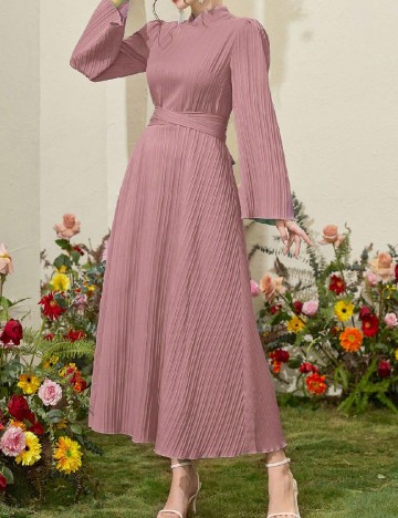 
						Rochie lunga SHEIN, roz