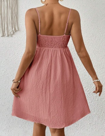 Rochie scurta SHEIN, roz