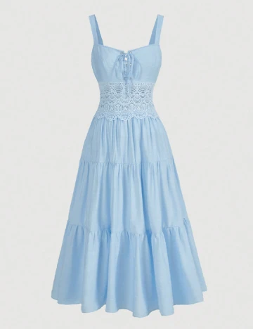 Rochie medie SHEIN, bleu