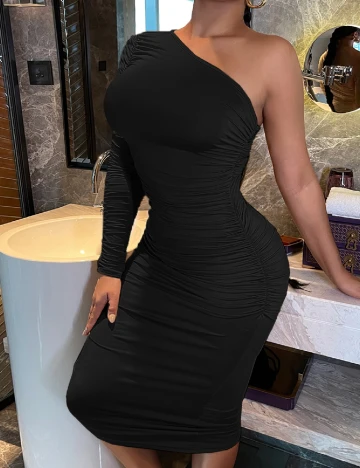 Rochie medie SHEIN, negru