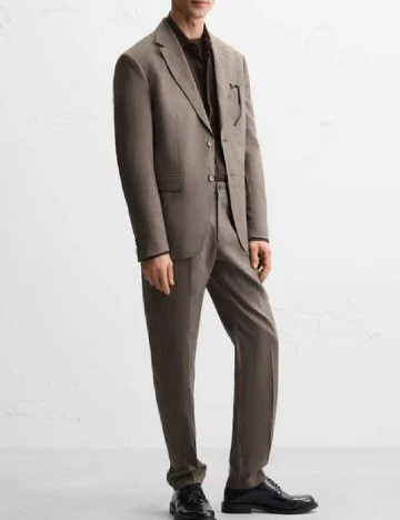 Pantaloni Zara, maro Maro