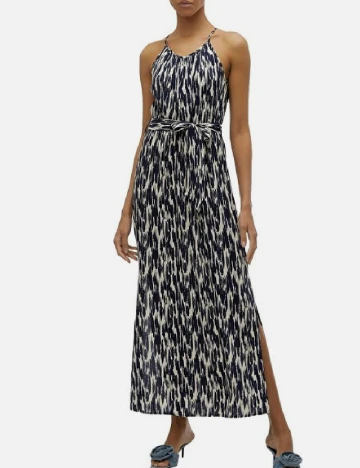 Rochie lunga Vero Moda, bleumarin Albastru