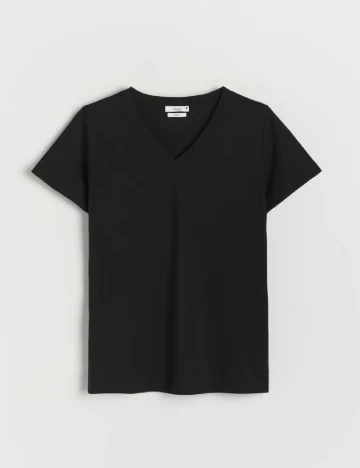 Tricou Reserved, negru