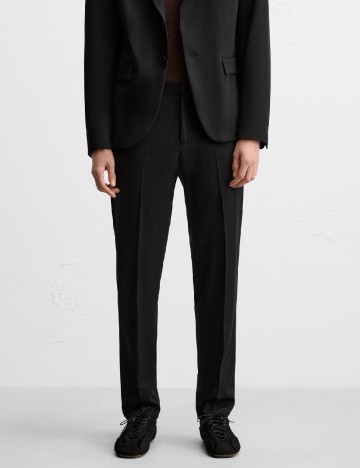 
						Pantaloni Zara, negru