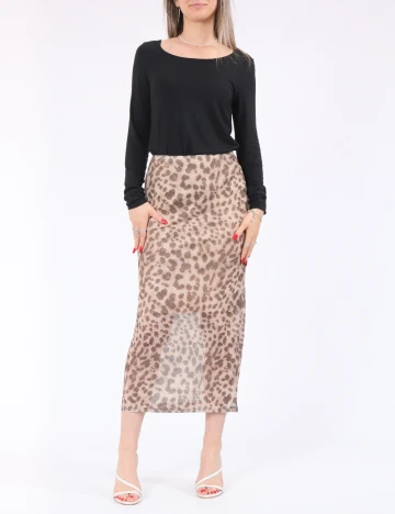 Fusta SHEIN, animal print