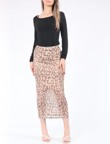 Fusta SHEIN, animal print