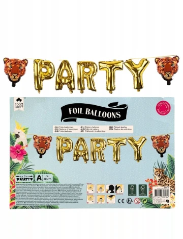 Set baloane Cool 2 Party, auriu
