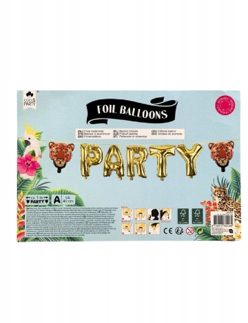 Set baloane Cool 2 Party, auriu