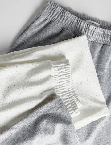 Pantaloni Reserved, alb