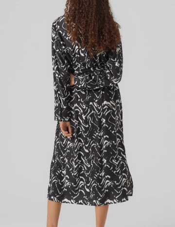 Rochie medie Vero Moda, negru