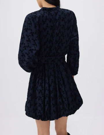 Rochie scurta Reserved, bleumarin inchis