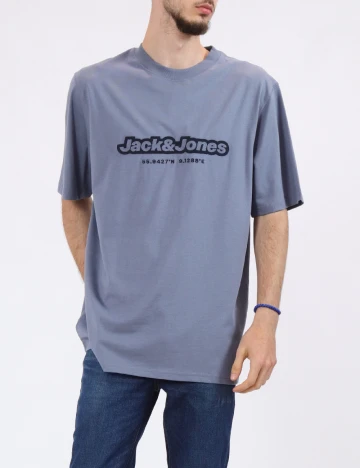 Tricou Oversize Jack&Jones, albastru
