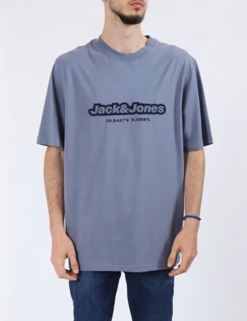 Tricou Oversize Jack&Jones, albastru