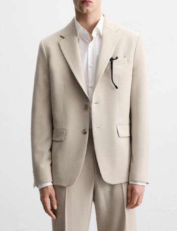
						Sacou Zara, crem