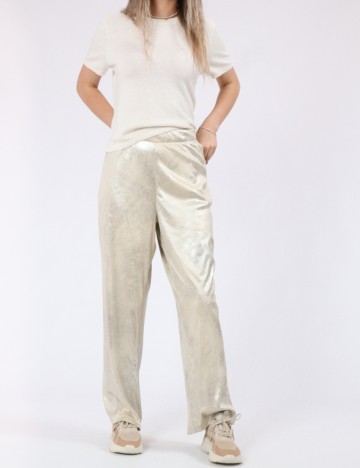 
						Pantaloni Vero Moda, crem