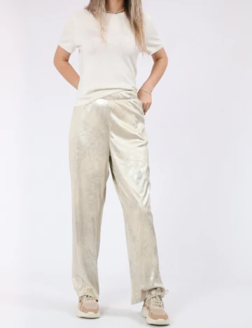 Pantaloni Vero Moda, crem