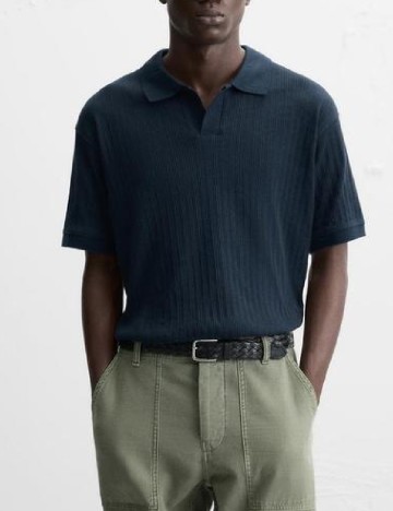 
						Tricou Zara, bleumarin
