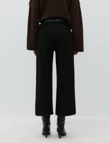 Pantaloni Reserved, negru
