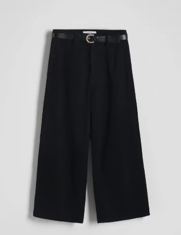 Pantaloni Reserved, negru